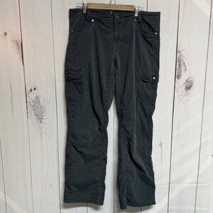 KÜHL Women’s Splash Roll-Up Pants – Shadow Gray, Size 14, EUC